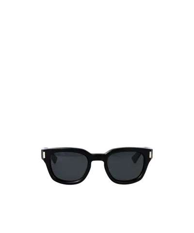 Saint Laurent Full Frame Sunglasses In Black