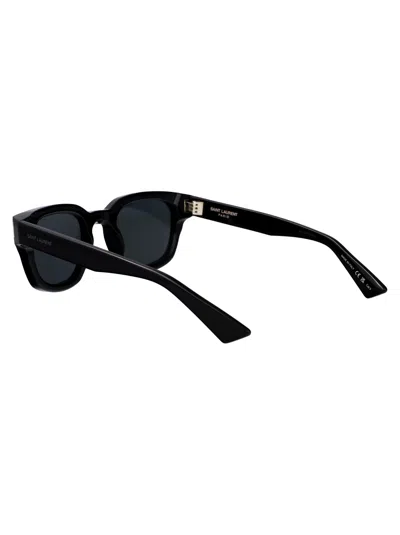 Saint Laurent Full Frame Sunglasses In Black