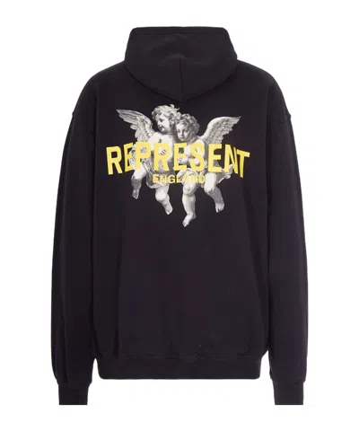 Represent Legacy Cherubs Hoodie In Black