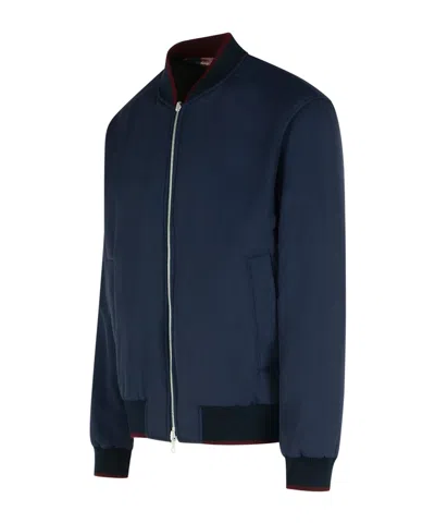 Dries Van Noten Reversible Jacket In Blue