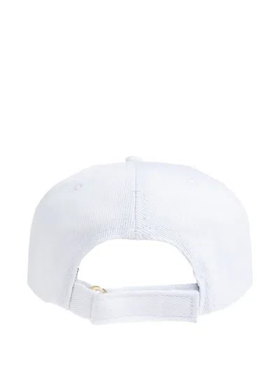 Versace Jeans Couture Couture Script Hat In White