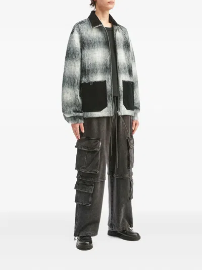 Musium Div. Check Corduroy-pocket Jacket In Multi