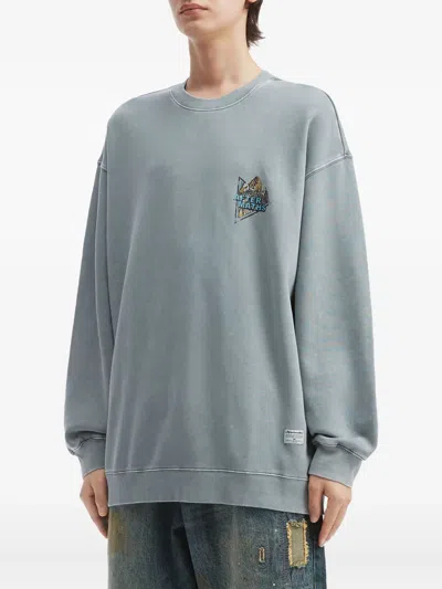 Aftermaths Graphic Cotton Sweatshirt In Gray