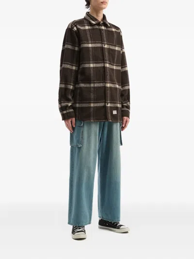 Aftermaths Checked Pocket Shirt In Multi