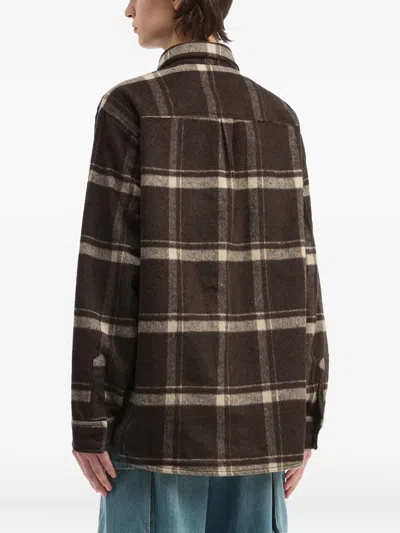 Aftermaths Checked Pocket Shirt In Multi