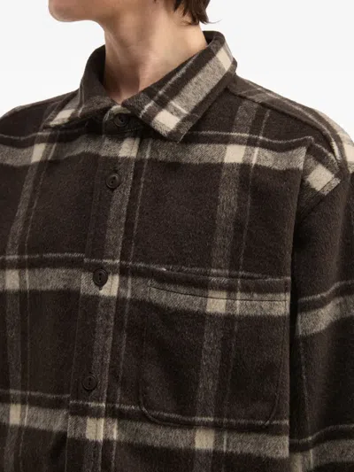 Aftermaths Checked Pocket Shirt In Multi