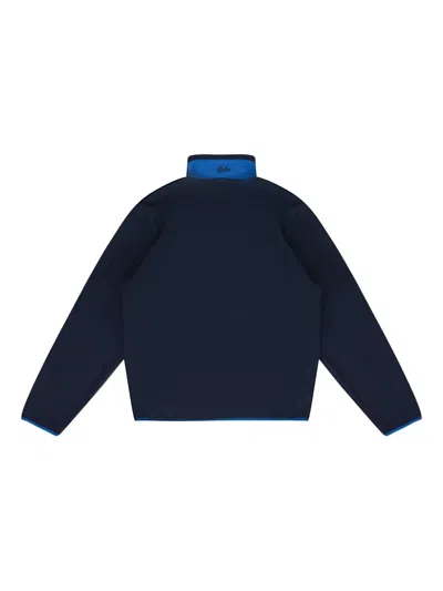 Aimé Leon Dore Unisphere Zip Sweatshirt In Blue