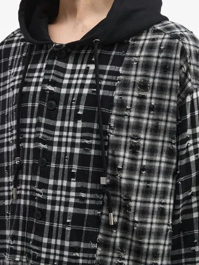 Musium Div. Checked Sweater In Black