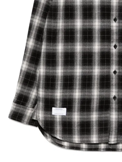 Izzue Checkered Shirt In Black