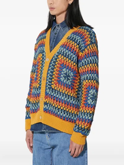 Corridor Patterned Cardigan In Multi