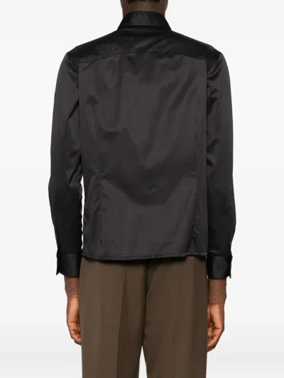 Notrainproof Cotton Shirt In Black