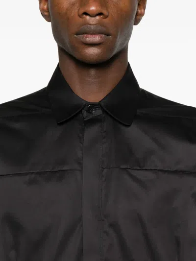 Notrainproof Cotton Shirt In Black