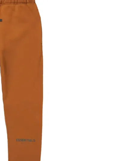 Essentials Drawstring Track Pants In Brown