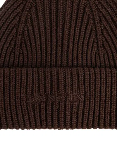 LOGO罗纹套头帽