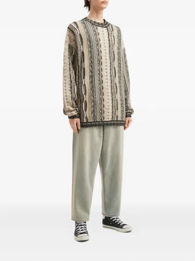 Aftermaths Patterned Jumper In Gray