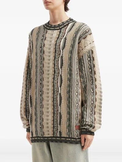 Aftermaths Patterned Jumper In Gray