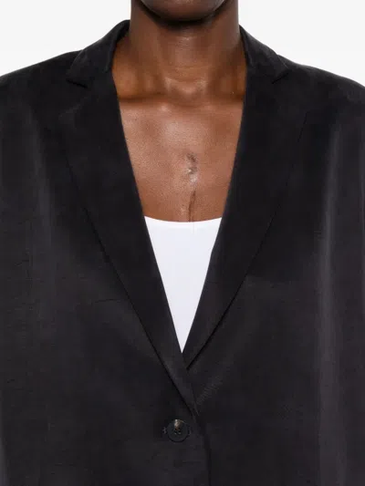 Rrd Single-breasted Blazer In Black