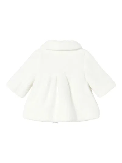 Mayoral Terry Cloth Coat In White