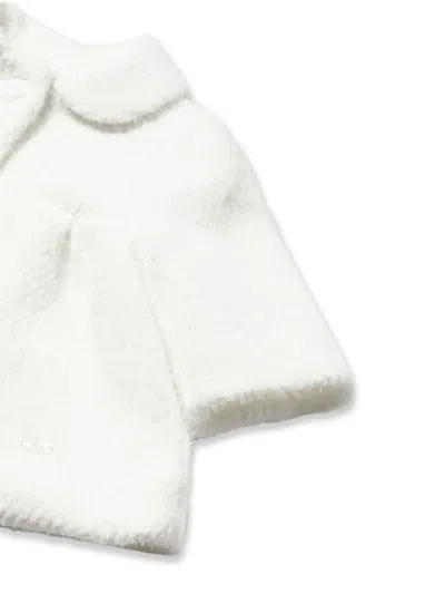 Mayoral Terry Cloth Coat In White