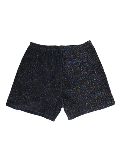 Aimé Leon Dore New Balance Printed Fleece Shorts In Black