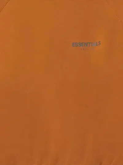 Essentials Crew-neck Sweatshirt In Orange