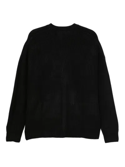 New Era Logo-patch Cardigan In Black
