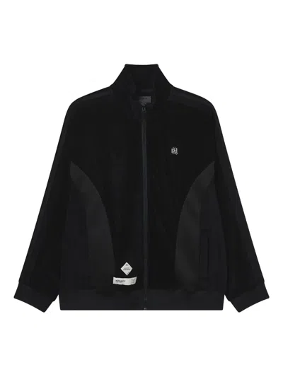 Musium Div. Zip Panelled Sweater In Black