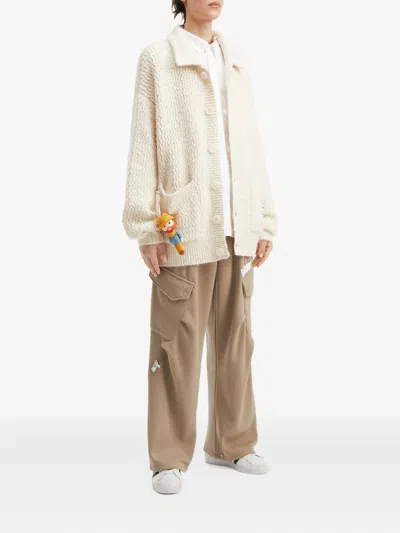 Musium Div. Pockets Buttoned Cardigan In Neutral