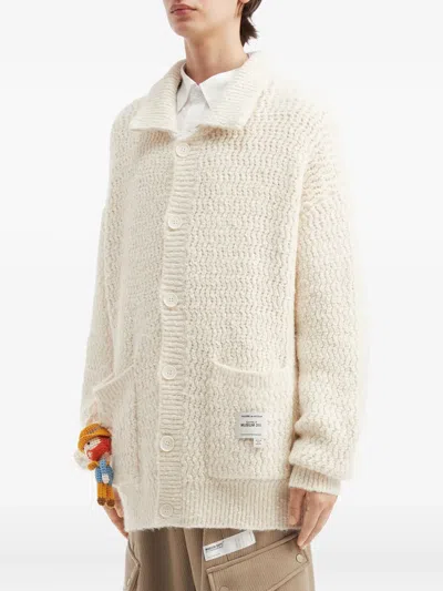 Musium Div. Pockets Buttoned Cardigan In Neutral