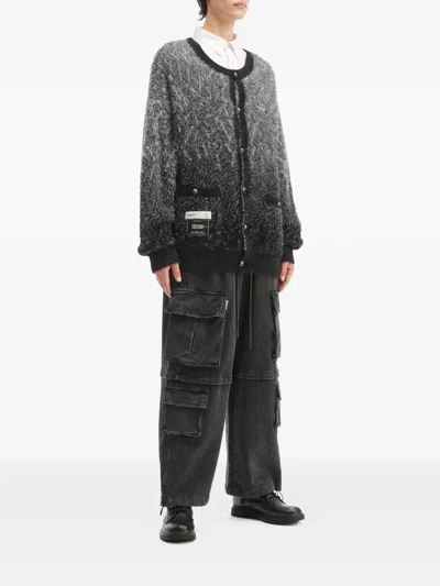 Musium Div. Buttoned Pocket Cardigan In Black