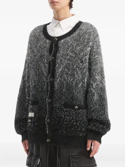 Musium Div. Buttoned Pocket Cardigan In Black