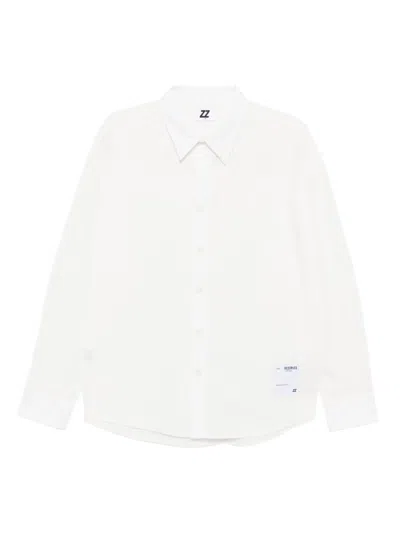 Izzue Long-sleeved Shirt In White