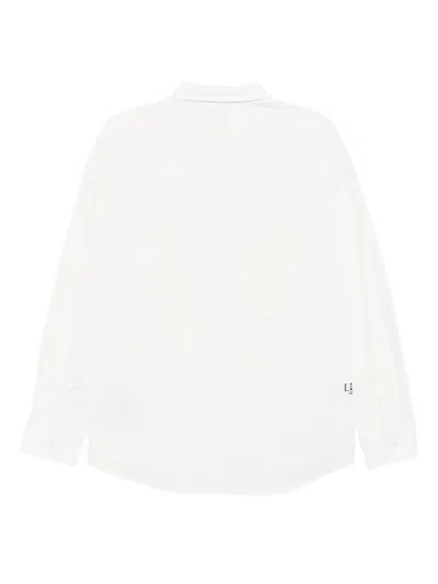 Izzue Long-sleeved Shirt In White