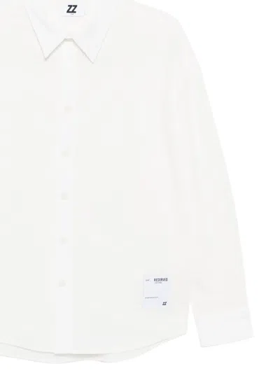Izzue Long-sleeved Shirt In White