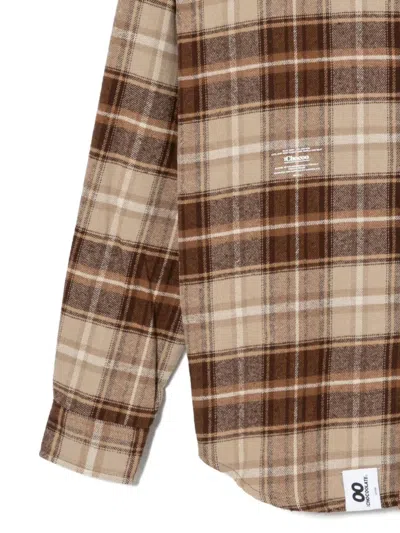 Chocoolate Checked Shirt In Neutral