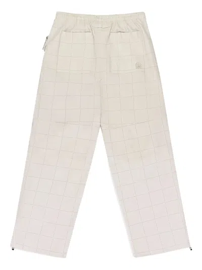 Aimé Leon Dore Off-white New Balance Windowpane Grid Pants In Neutral