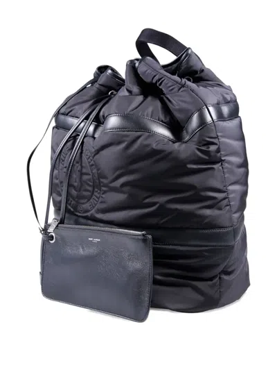 Saint Laurent Rive Gauche Sling Bag In Black