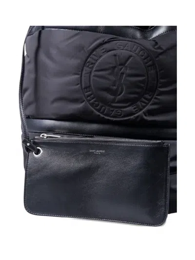 Saint Laurent Rive Gauche Sling Bag In Black