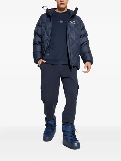 Moose Knuckles Hartsfield Drawstring Track Pants In Blue