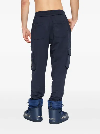 Moose Knuckles Hartsfield Drawstring Track Pants In Blue