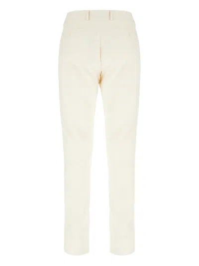 Corneliani Button Trousers In White