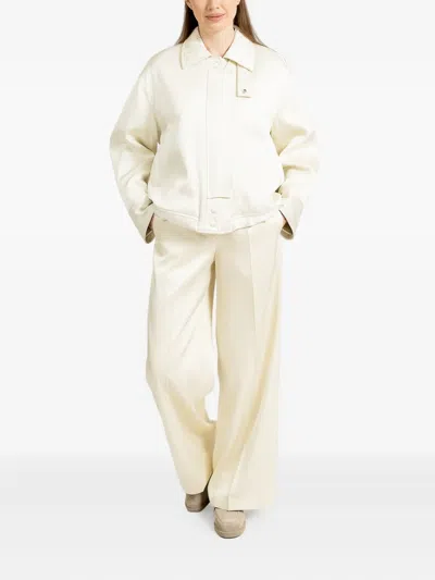 斜纹布飞行员夹克