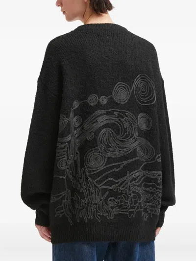 Musium Div. Logo-patch Jumper In Blue