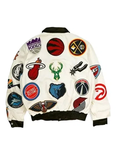 Jeff Hamilton Nba-collage Jacket In Multi