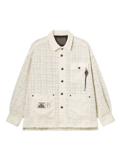 Musium Div. Pocket Button Shirt In White