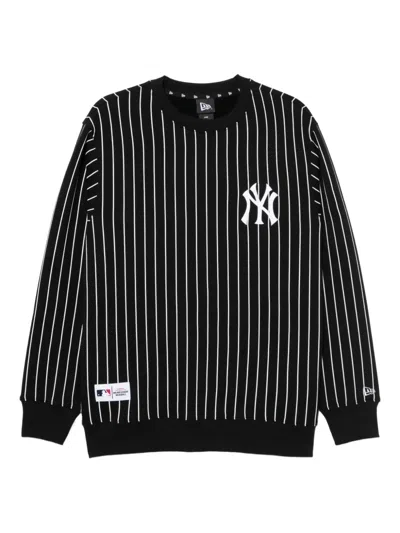 New Era Logo-embroidered Sweatshirt In Black