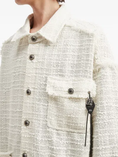 Musium Div. Pocket Button Shirt In White