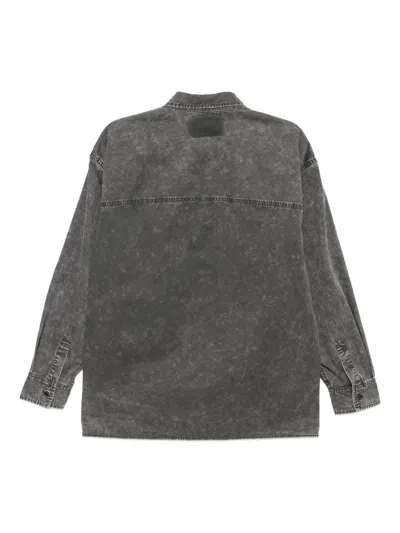 Izzue Long-sleeved Shirt In Gray