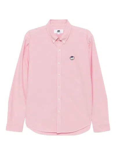 Chocoolate Logo-embroidered Shirt In Pink