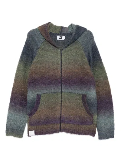 Izzue Gradient-effect Hoodies In Purple